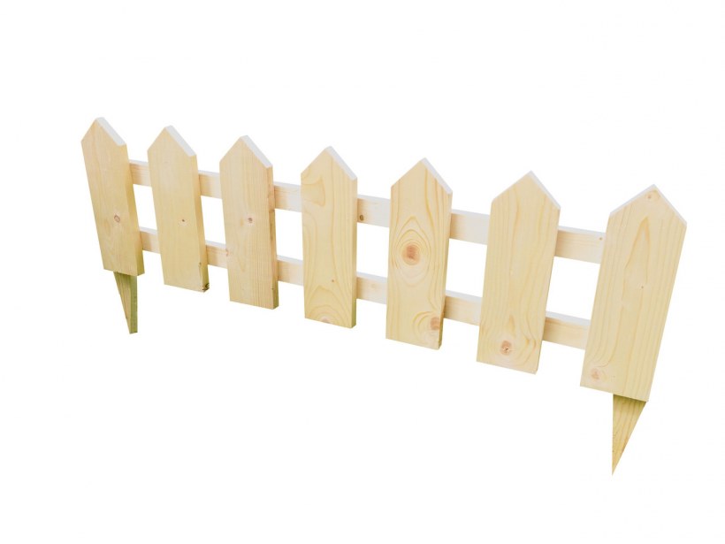 Деревянный заборчик
