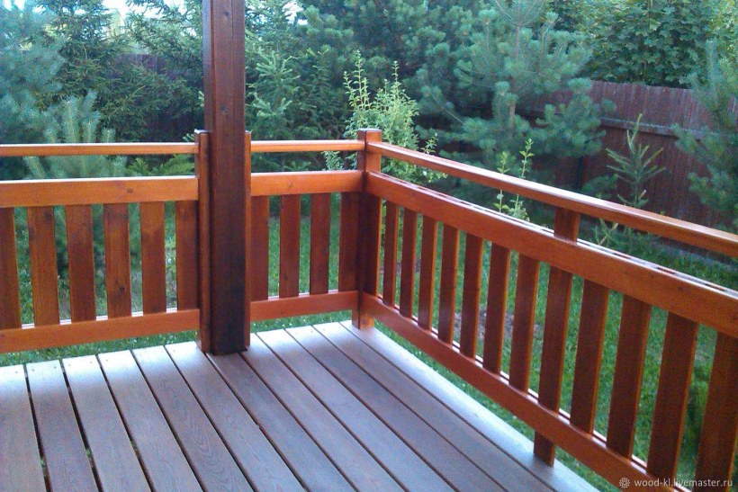 Ограждение террасы