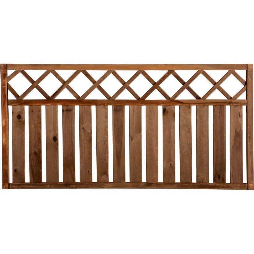 Штакетник деревянный в Леруа Мерлен