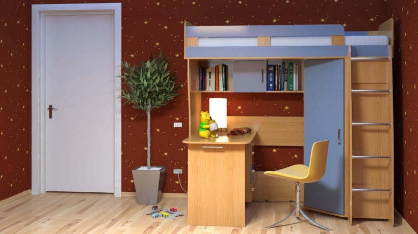 Детская стенка "Карлсон-2"