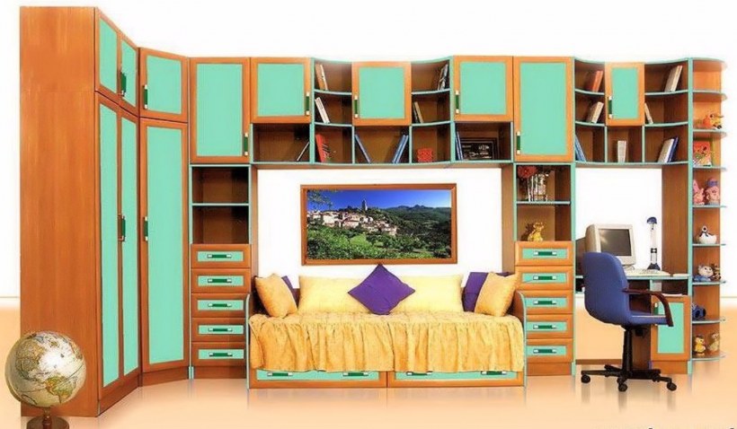 Детская стенка "Щелкунчик"