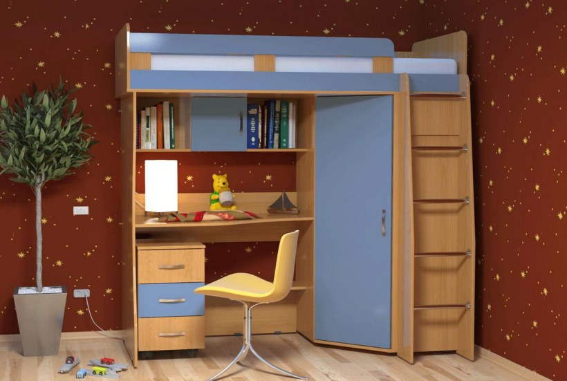 Кровать-чердак Карлсон 2