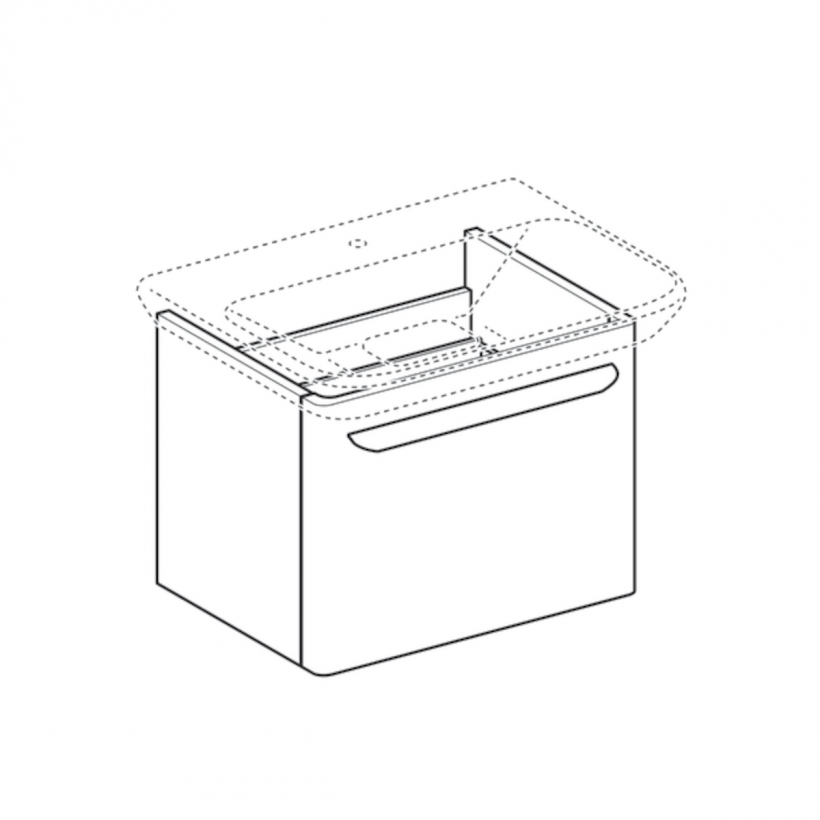 Тумба Geberit MYDAY y824060000