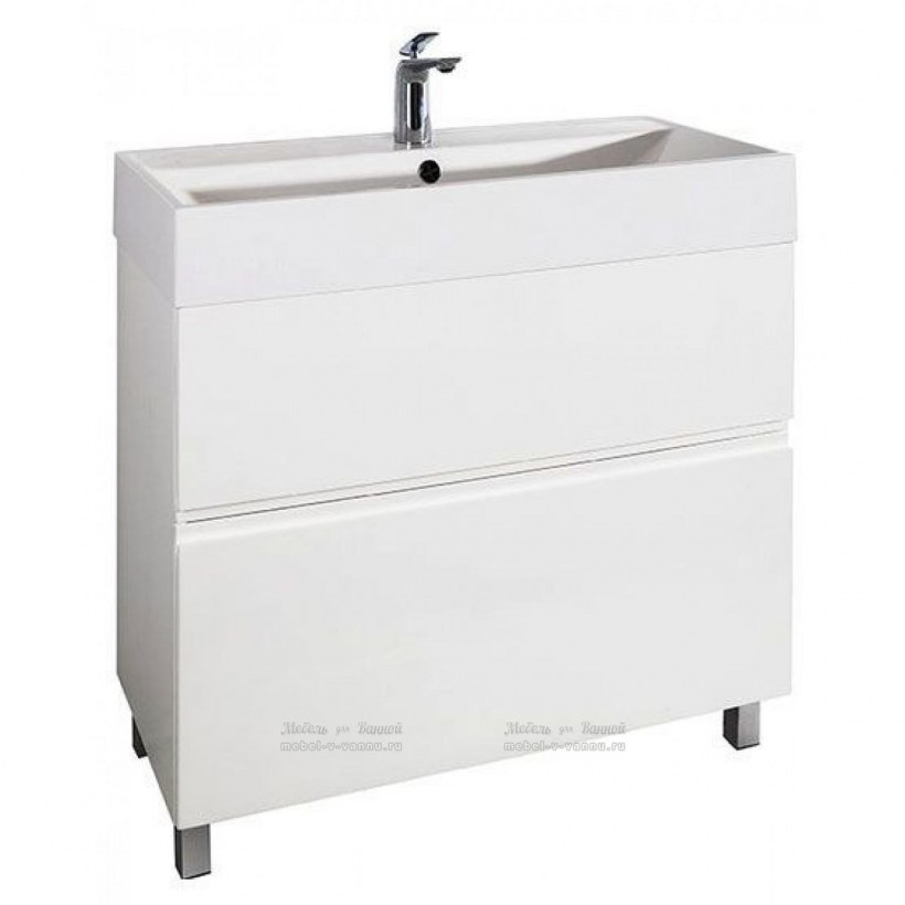 Тумба с раковиной аббат 90