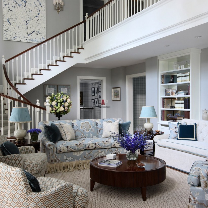 Американский дом интерьер