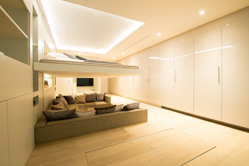 Интерьер коттеджа 3д