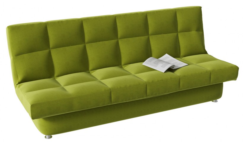 Диван прямой уют (Юта) Green клик-кляк