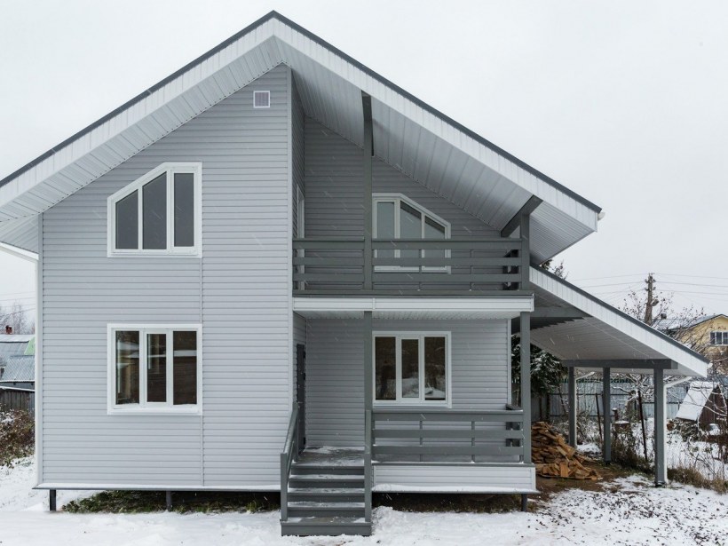 RAL 7004 сайдинг