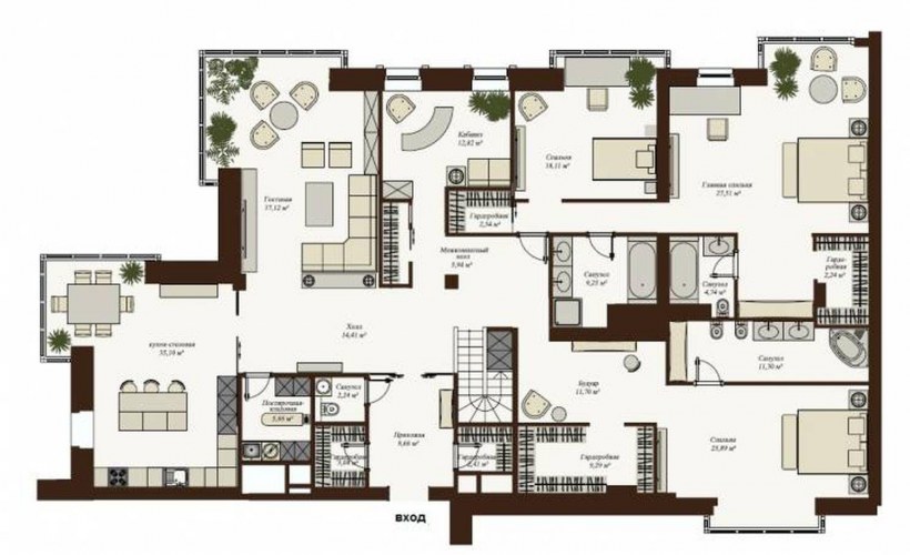 Планировки квартир в новостройках