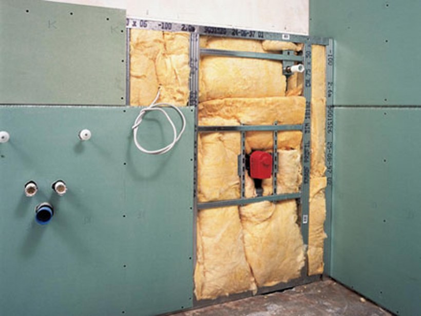 Влагостойкий гипсокартон в ванной