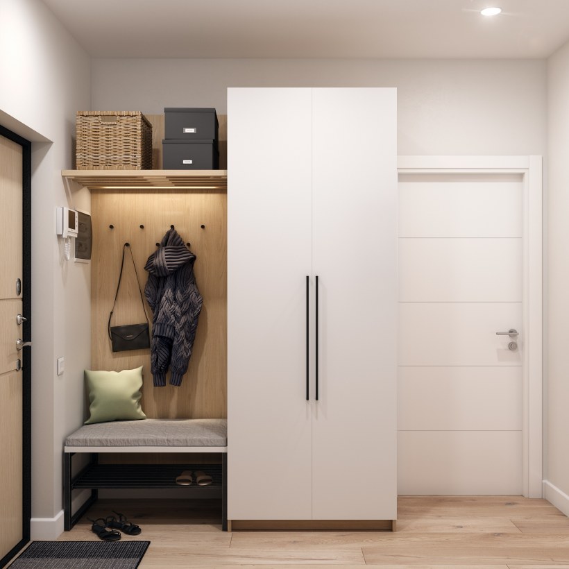 Прихожая в однушке