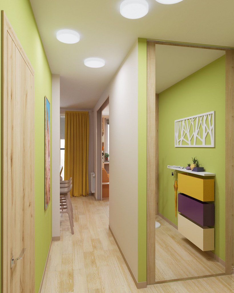 Прихожая в однушке