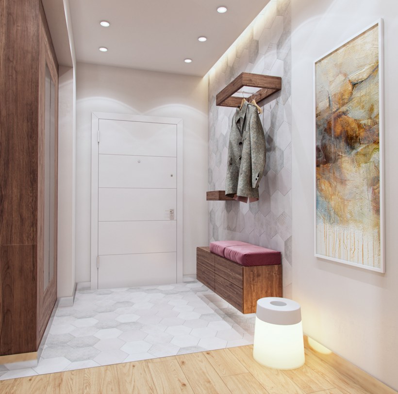 Прихожая в маленькой однушке