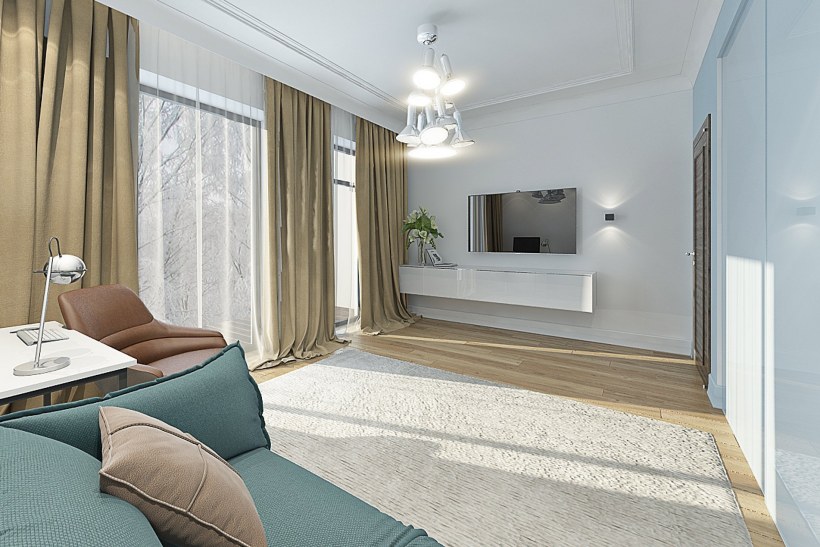 Дизайн гостевой комнаты в квартире