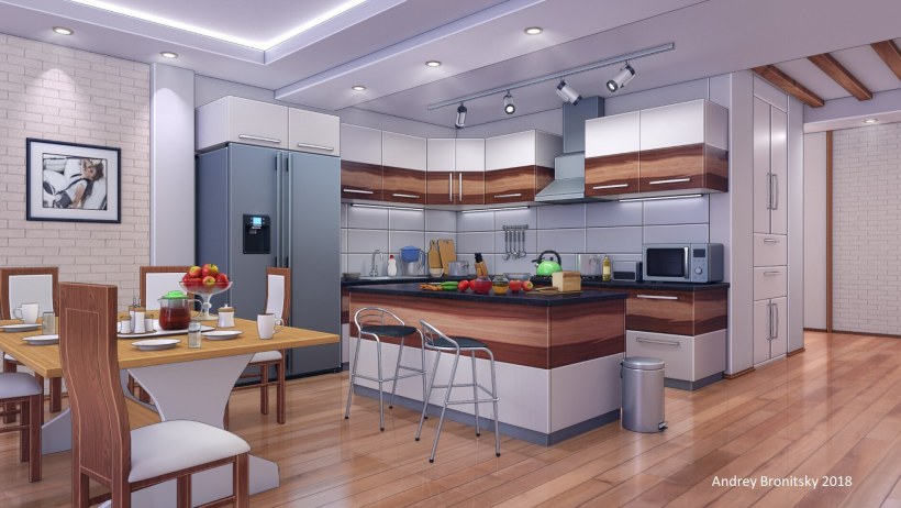 Кухня гача лайф