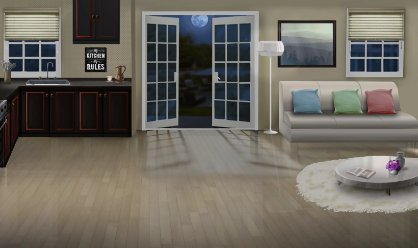 Аниме комнаты для гача лайф кухня