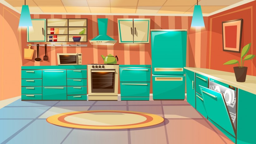 Кухня для мультяшных