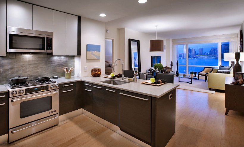 Задний фон кухня