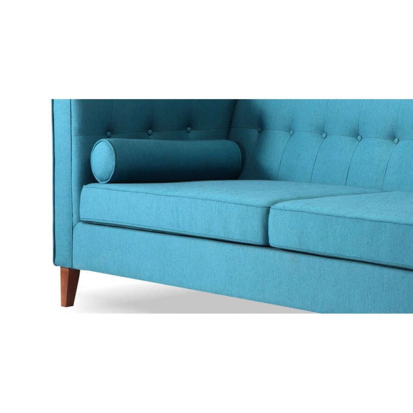 Диван прямой Мэдисон голубой