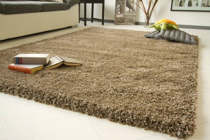 Пушистый ковер