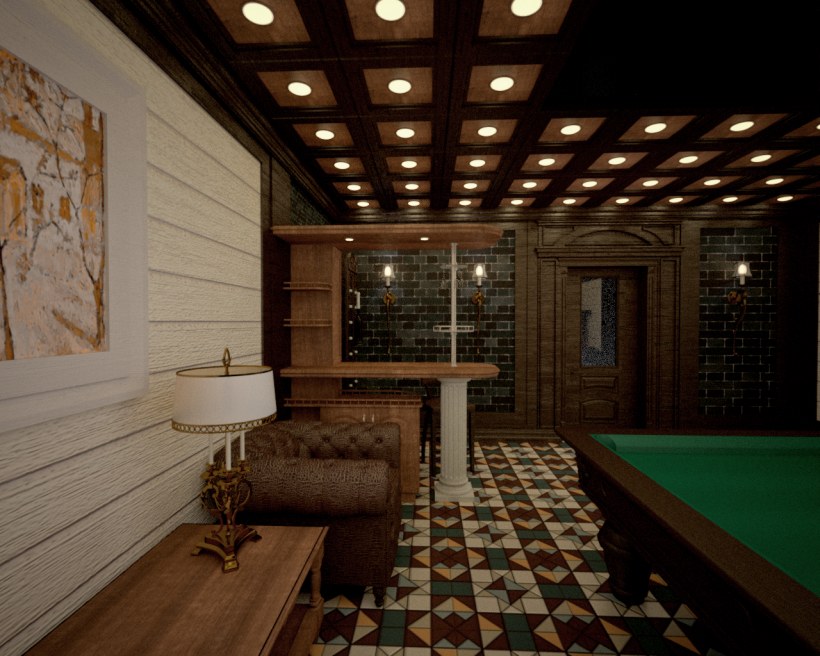 Цокольный этаж загородного дома