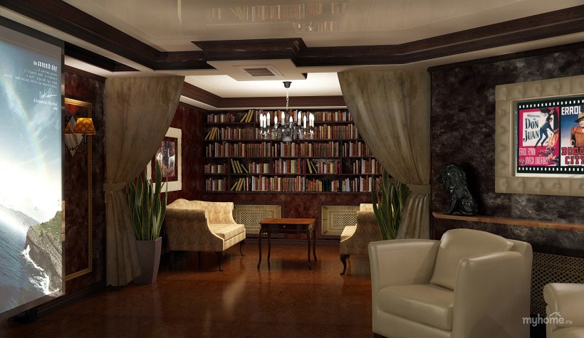 Квартира на цокольном этаже интерьер