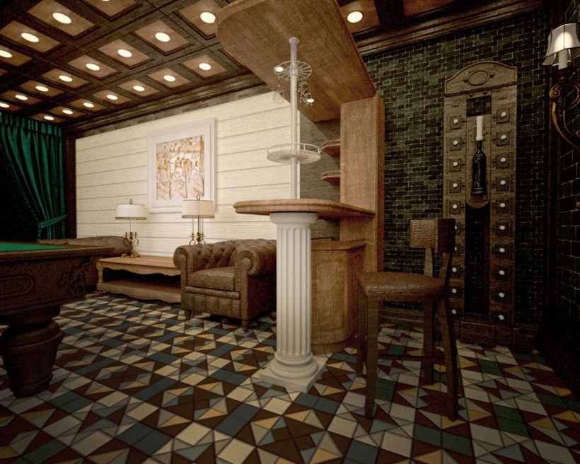 Цокольный этаж загородного дома