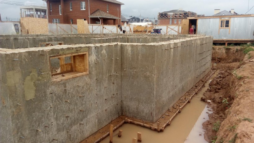 Схема устройства цокольного этажа