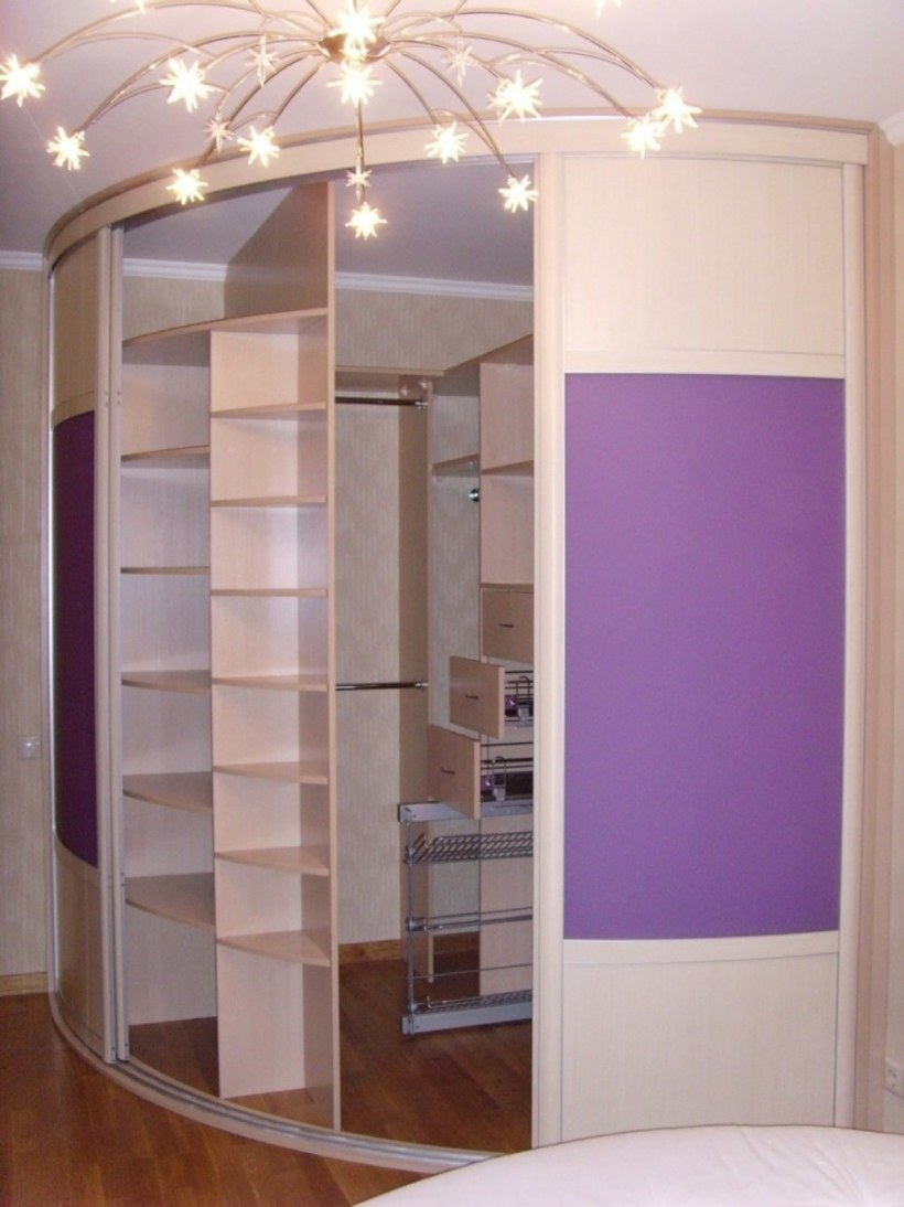 Угловой радиусный шкаф Мари 104 BMS