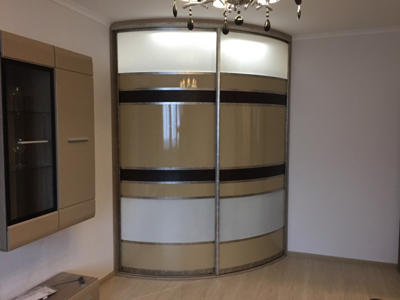 Радиусный шкаф купе "Родос-1"