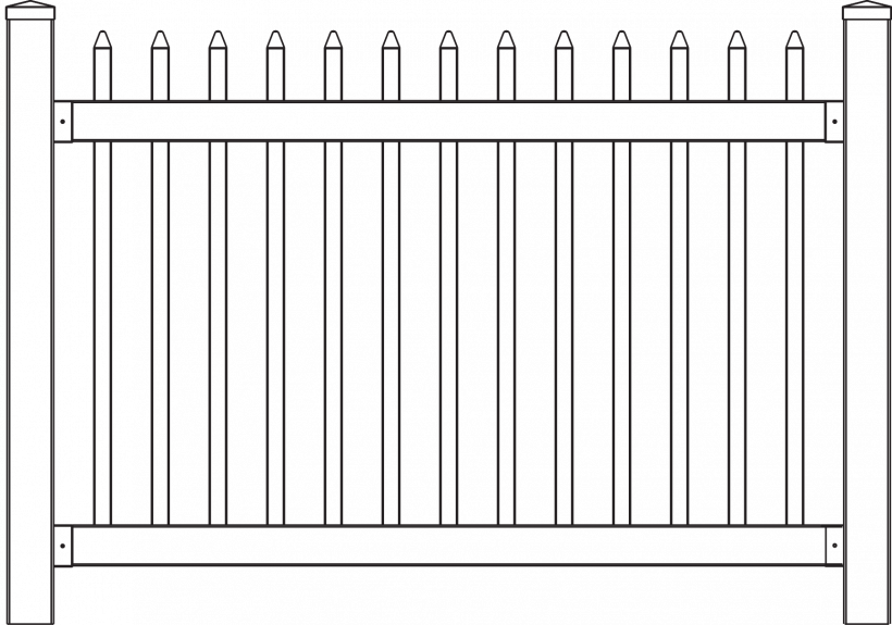 Рисование на заборе