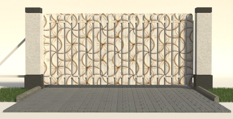 Футаж гача забор крыша