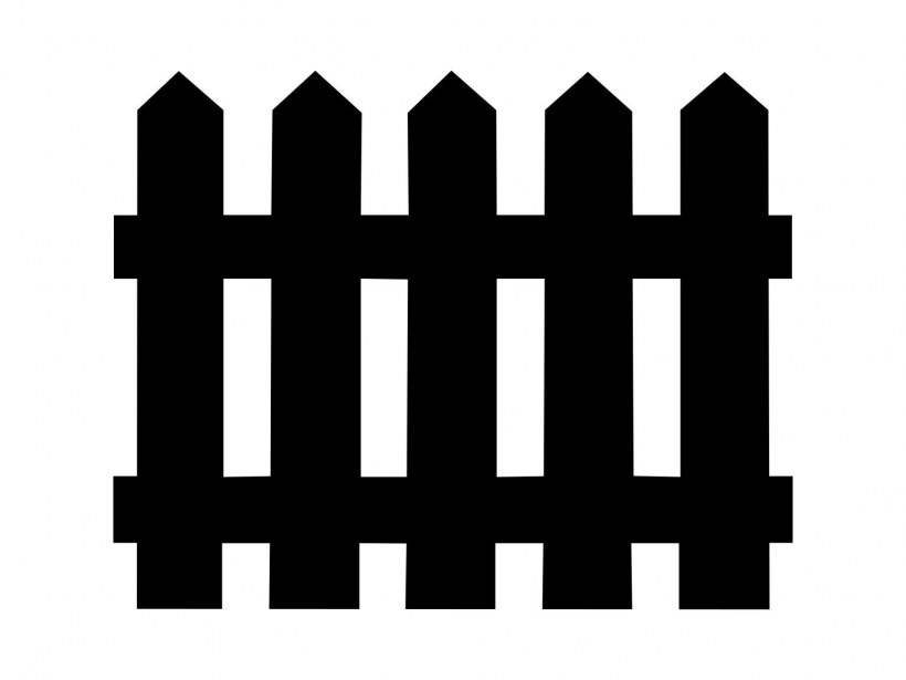 Забор силуэт
