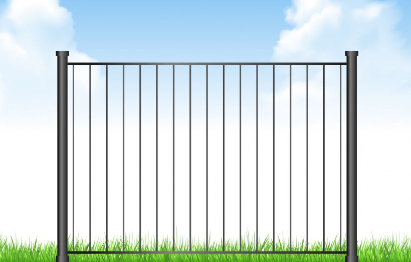 Фигурный забор из профильной трубы