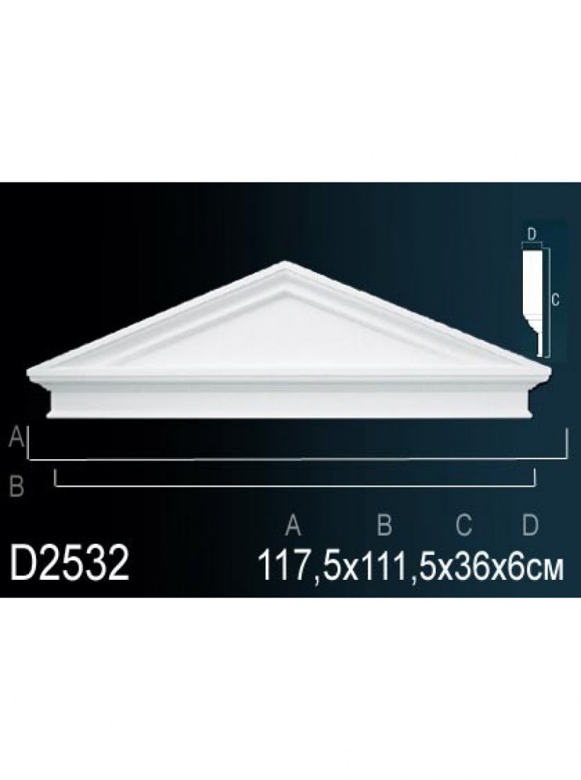 Дверной декор d3542