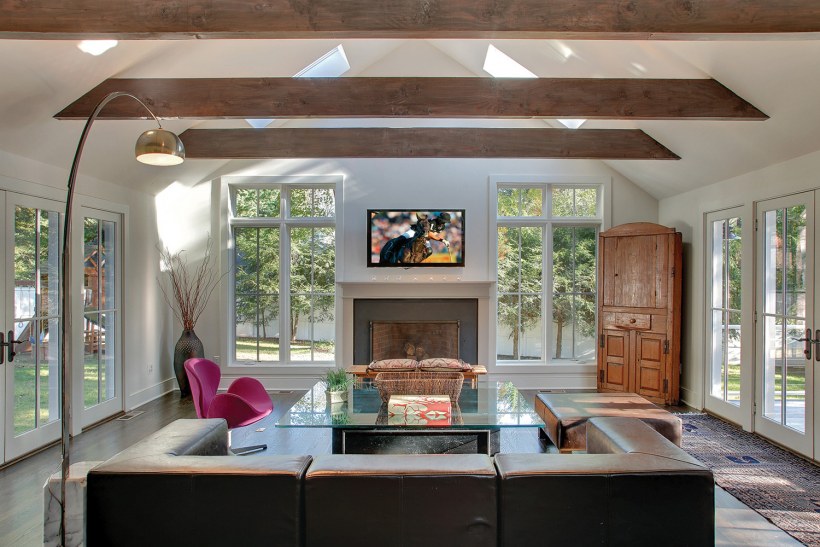 Высокий потолок в частном доме