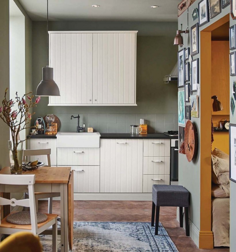 Кухня икеа Хитарп