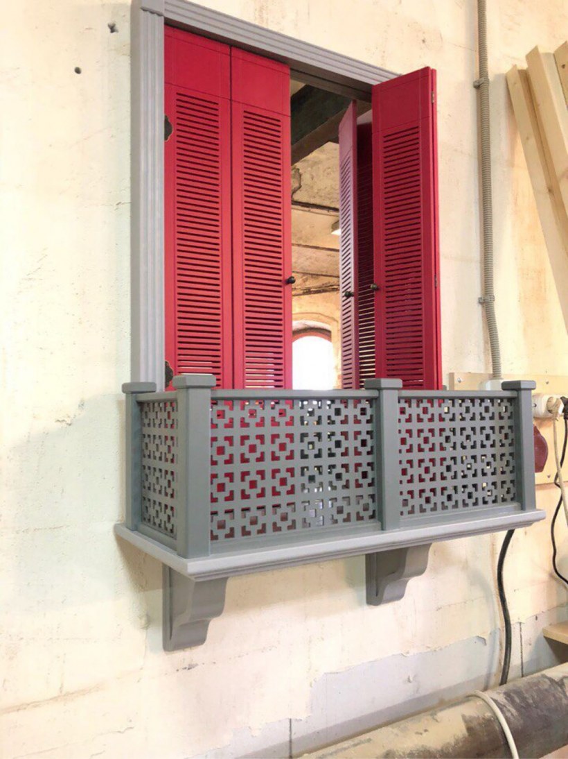 Французские ставни на окна