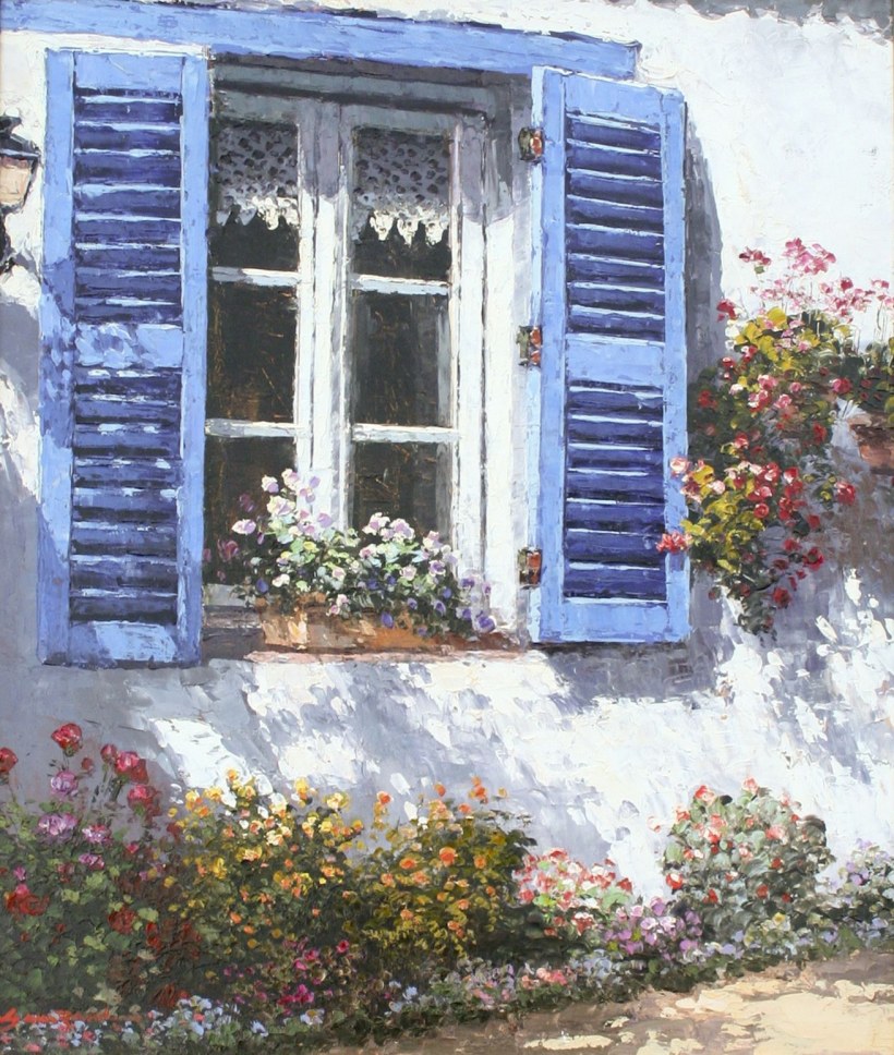 Живописное окно