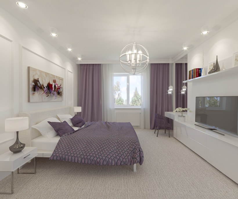 Комната для девочки в бежевых тонах