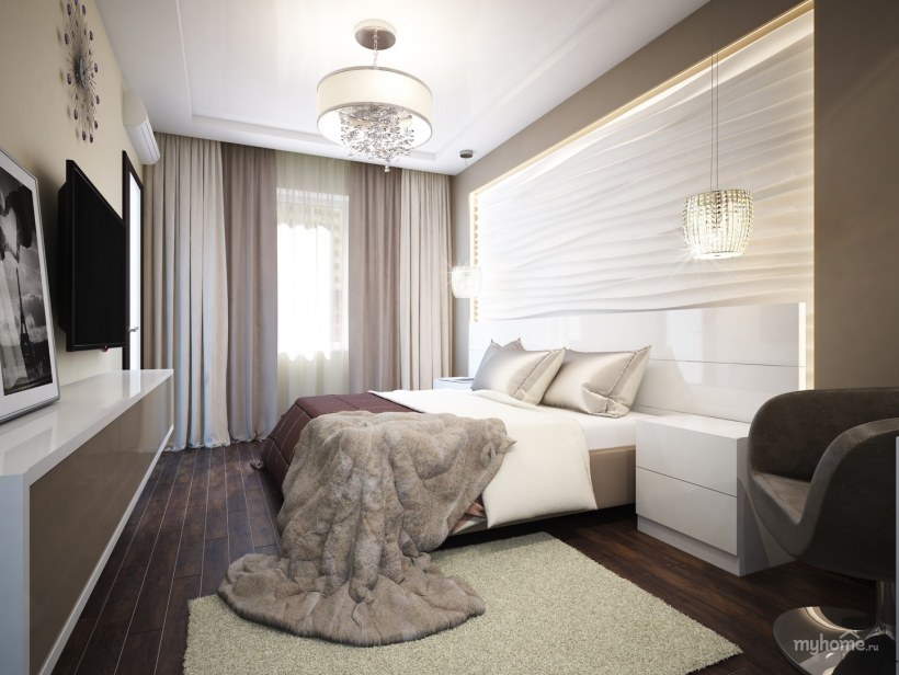 Дизайн комнаты для семейной пары