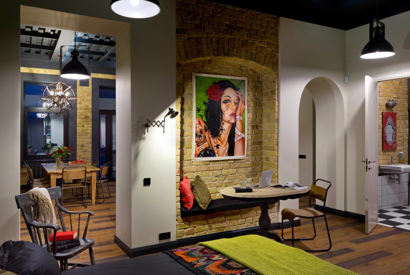 Женский лофт в интерьере