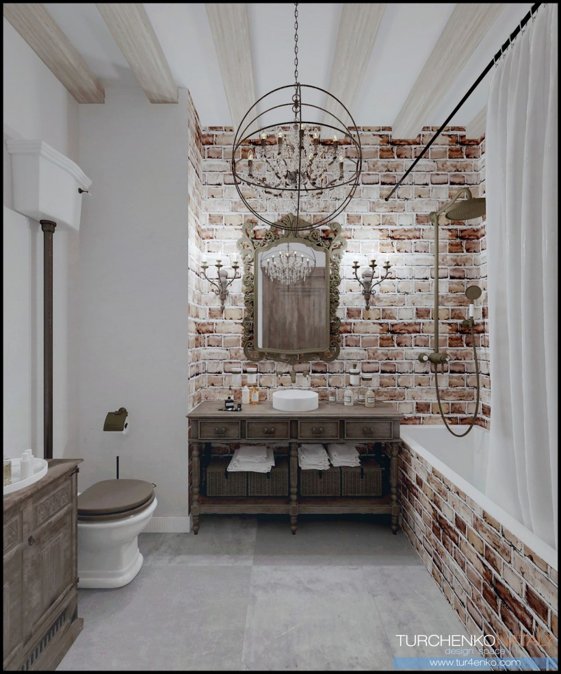 Стиль гламурный лофт