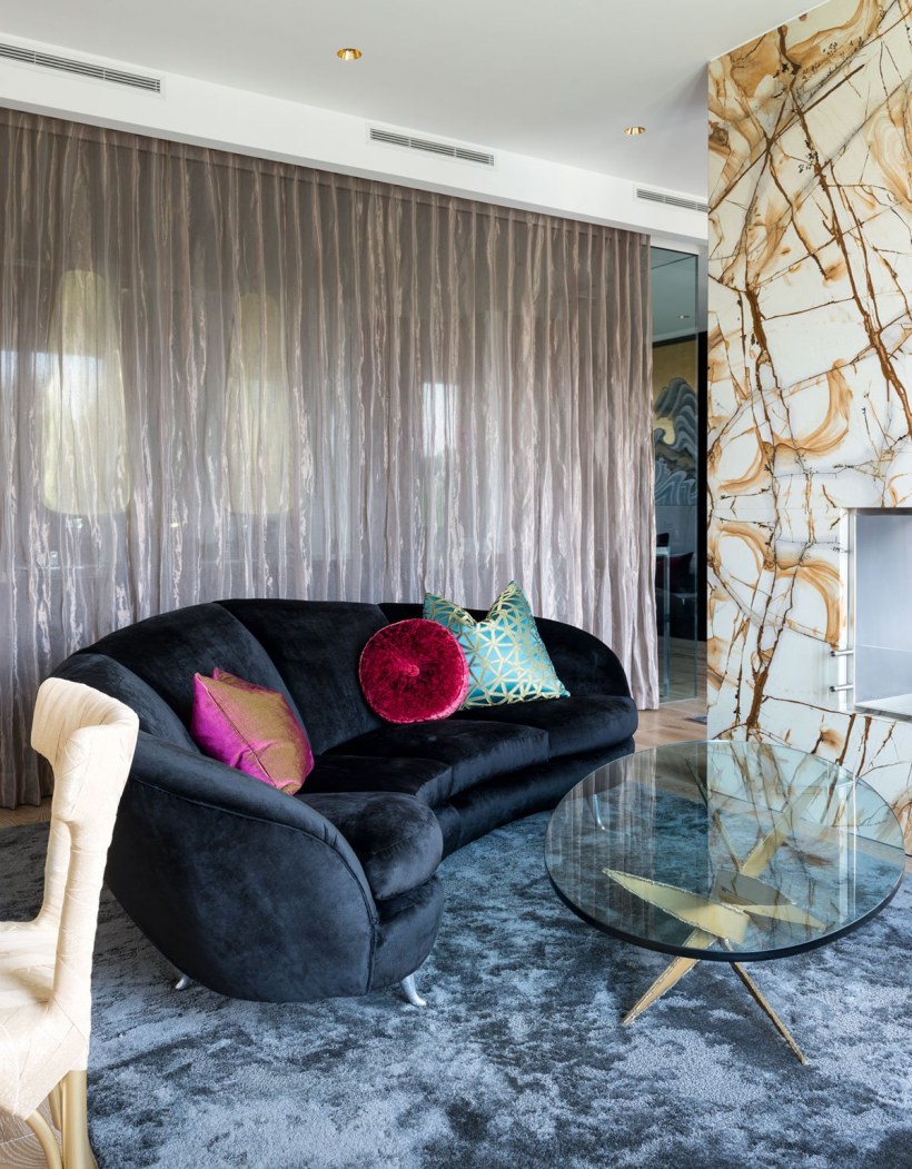 Квартира в стиле гламурный Шик