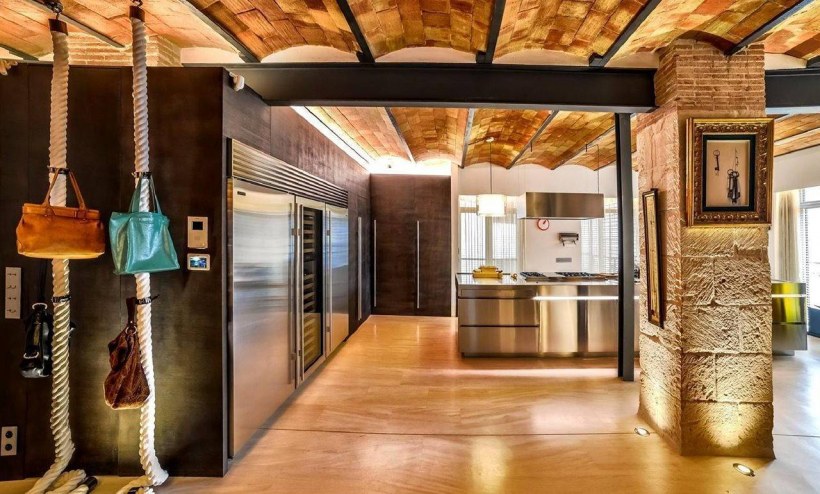 Дом в стиле гламурный лофт