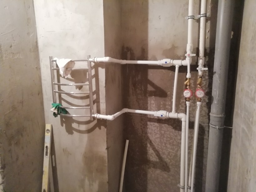 Монтаж полипропиленовых труб 80 мм