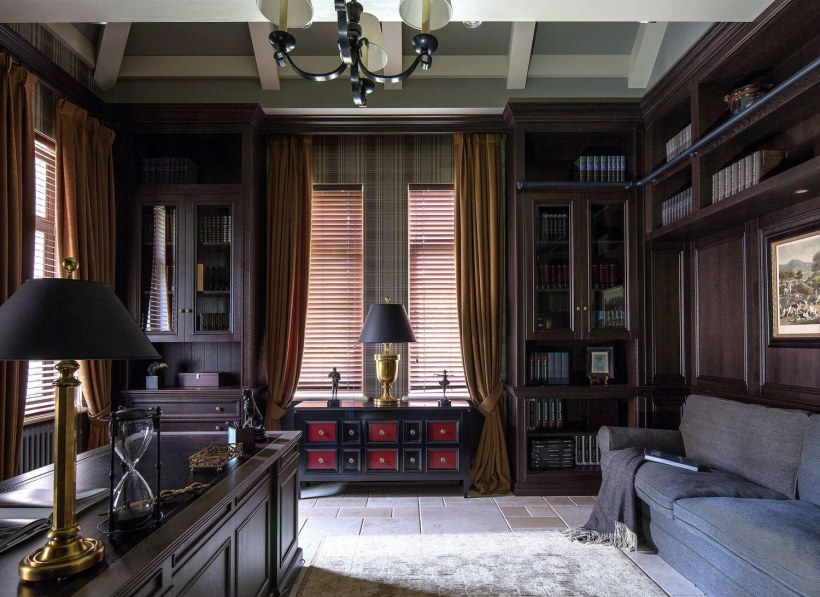 Староанглийский интерьер