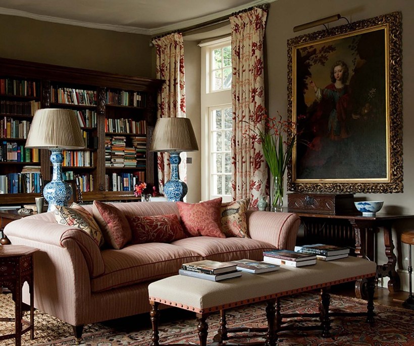 Английский стиль в интерьере