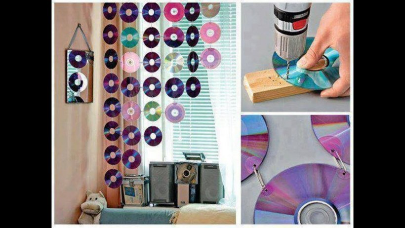 Шторы из дисков