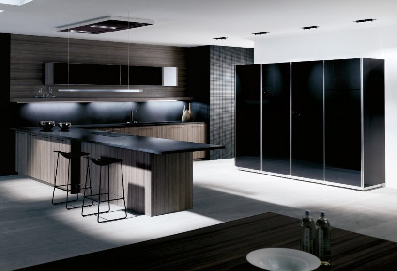 Фасады кухонь анфас